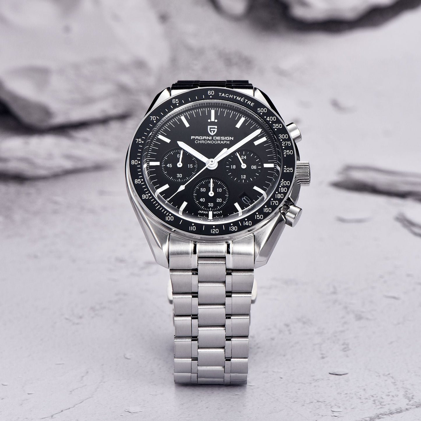 2023 New Men's Speed ChronoLux Quartz Watch: Luxury, Performance, and Elegance with Automatic Date and Sapphire Mirror