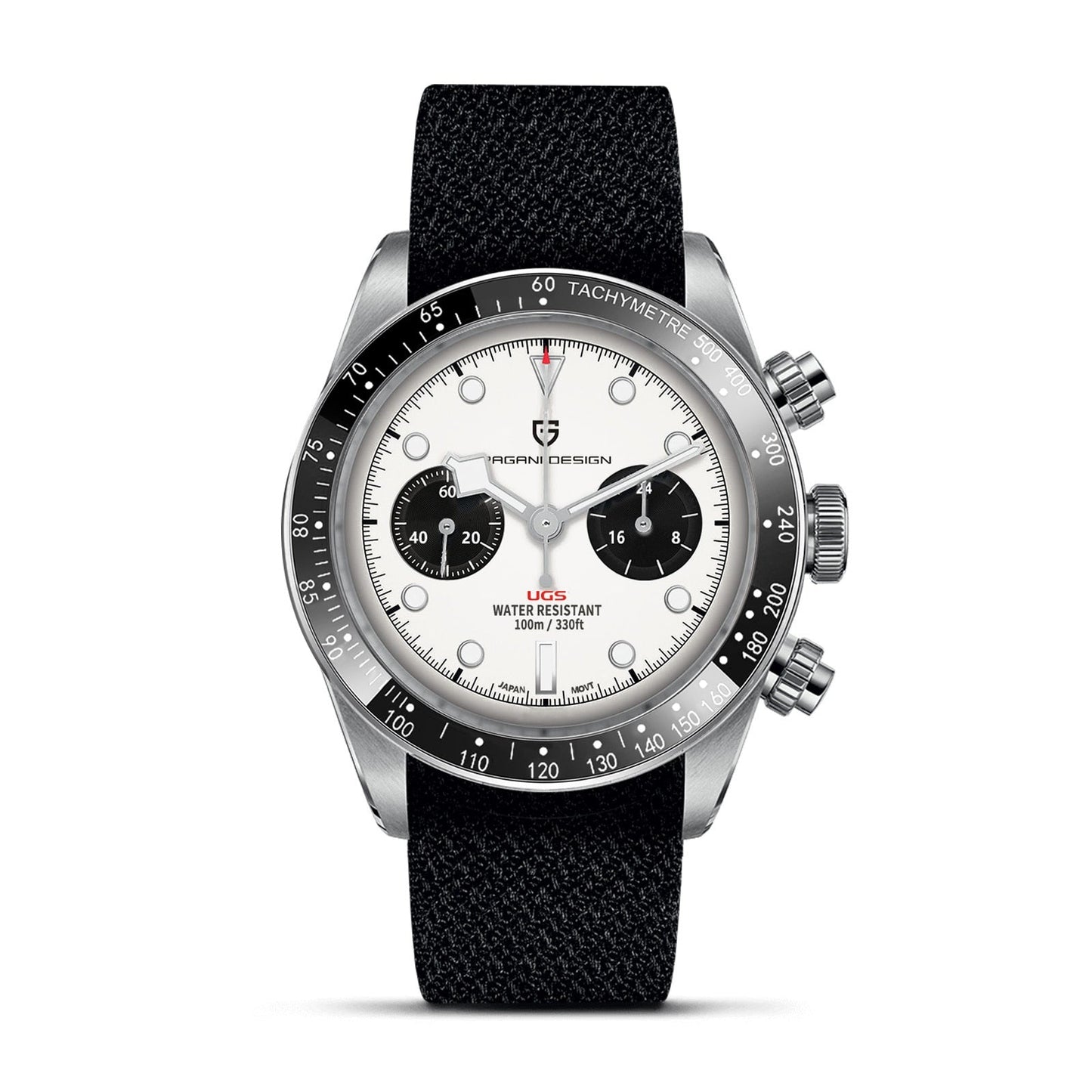Elevate Your Style: Unveiling the 2023 New BB Panda Retro Sport Chronograph Luxury Quartz Watch for Men with Sapphire Mirror and 10Bar Waterproof Design