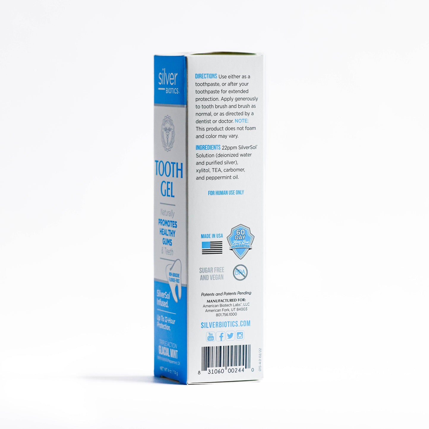 Silver Biotics Tooth Gel