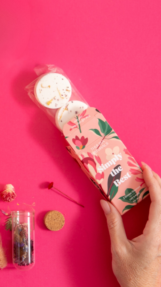 Rose + Lily Shower Steamers | 2 pack gift set