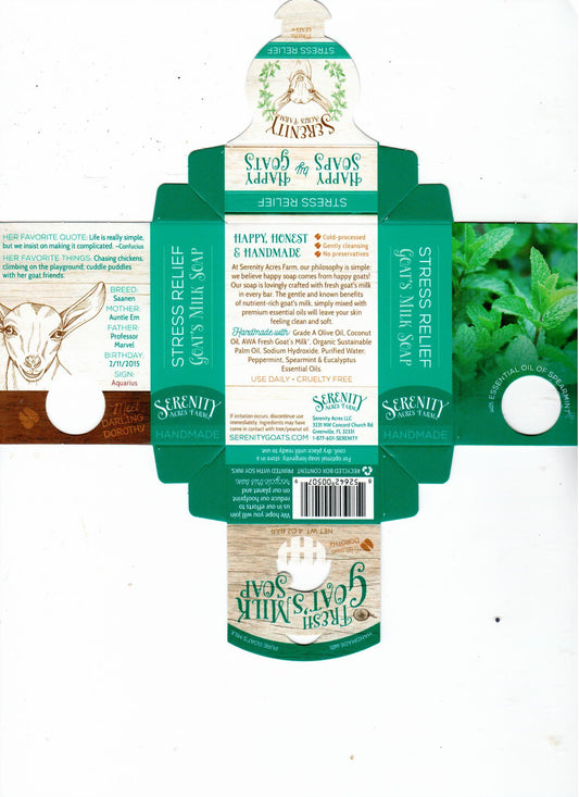 Goat's Milk Soap – Stress Relief