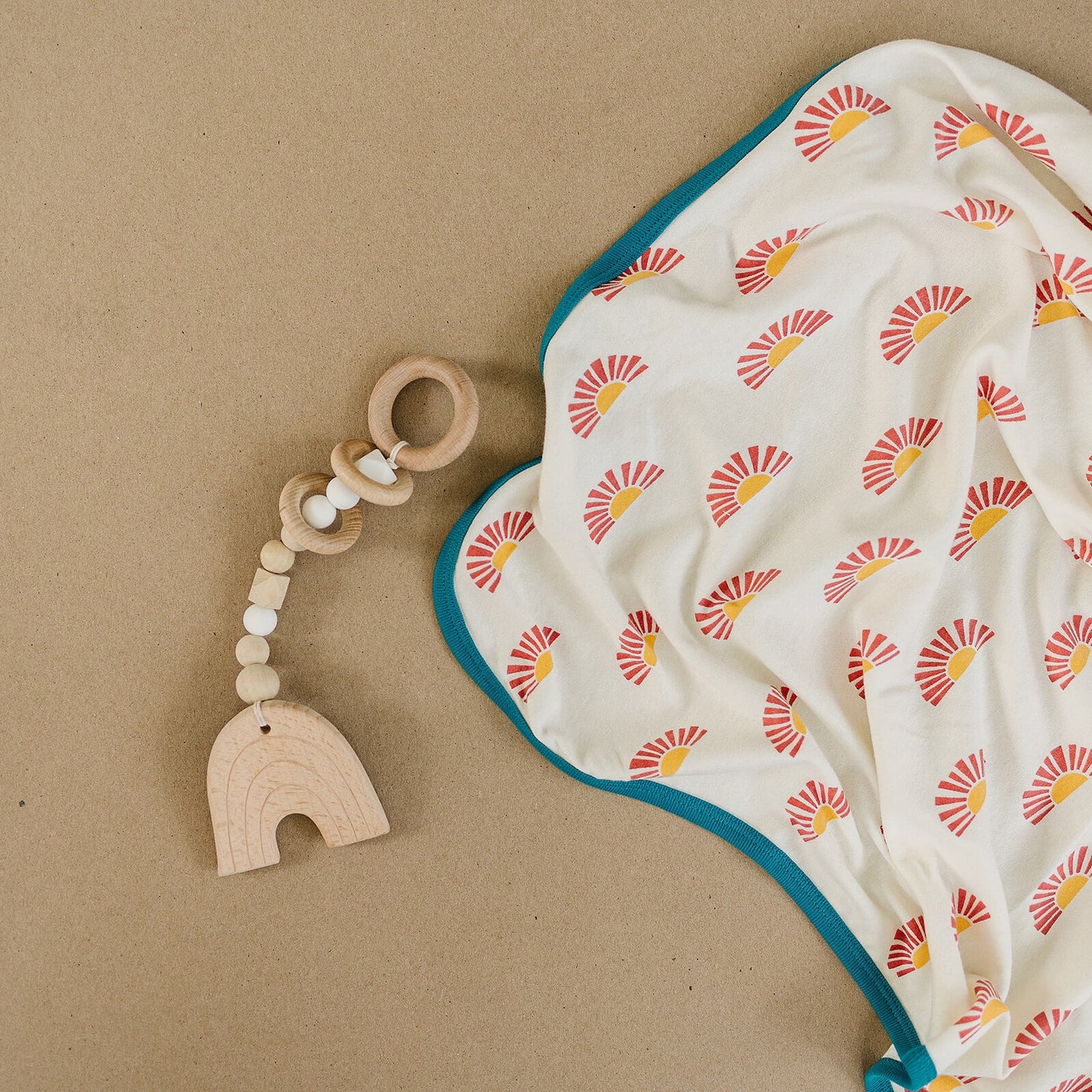 GOTS Certified Organic Cotton Blanket - Sunrise