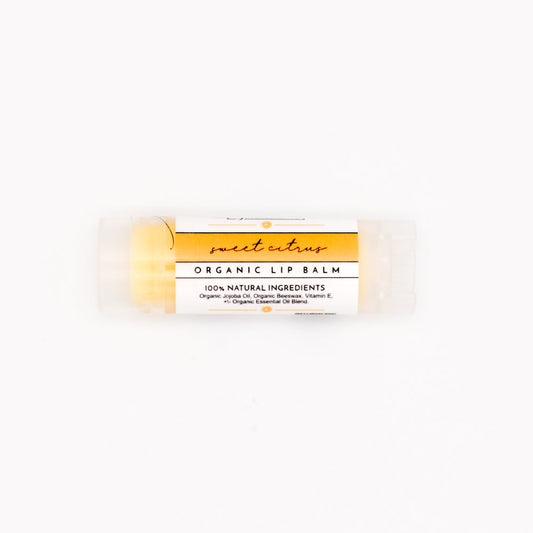 Sweet Citrus Organic Lip Balm