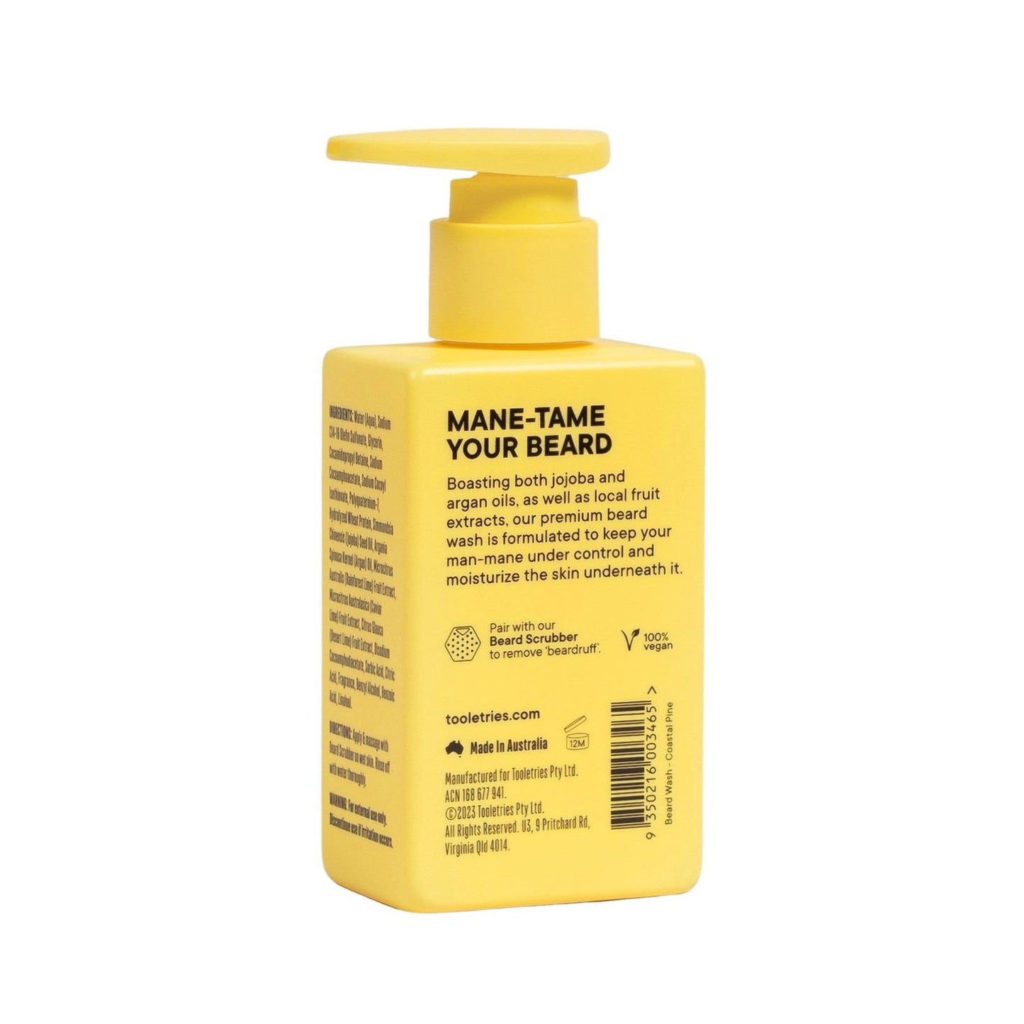 TOOLETRIES Beard Wash Coastal Pine