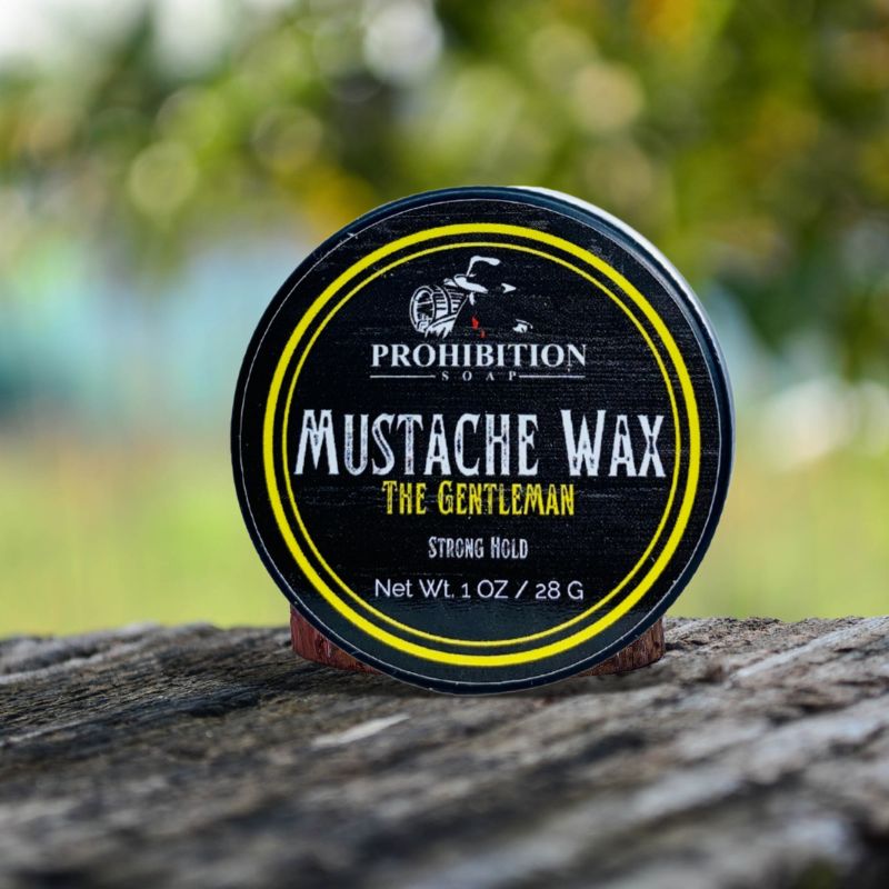 The Gentleman Mustache Wax