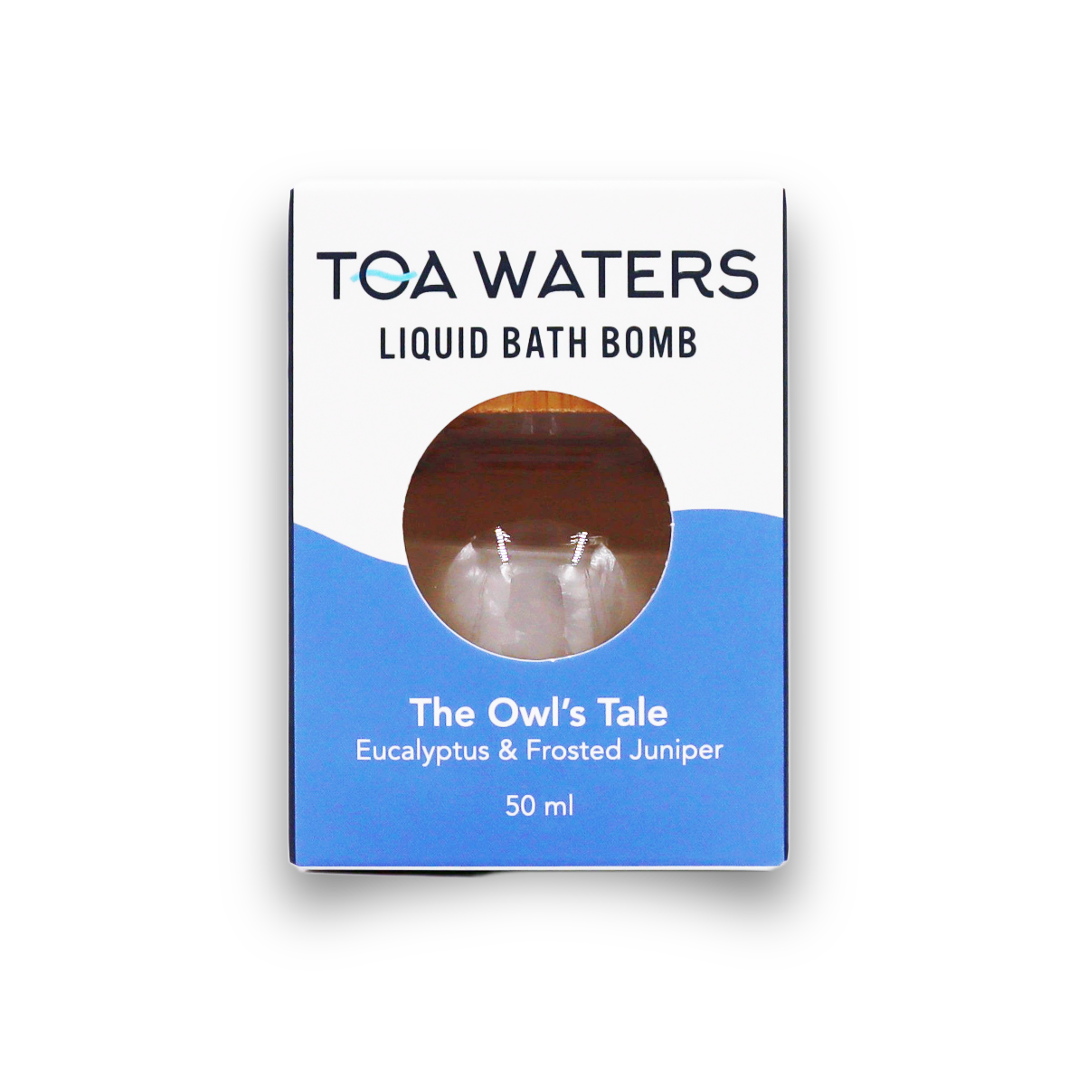 The Owl's Tale Liquid Bath Bomb - Eucalyptus, Vanilla, and Frosted Juniper