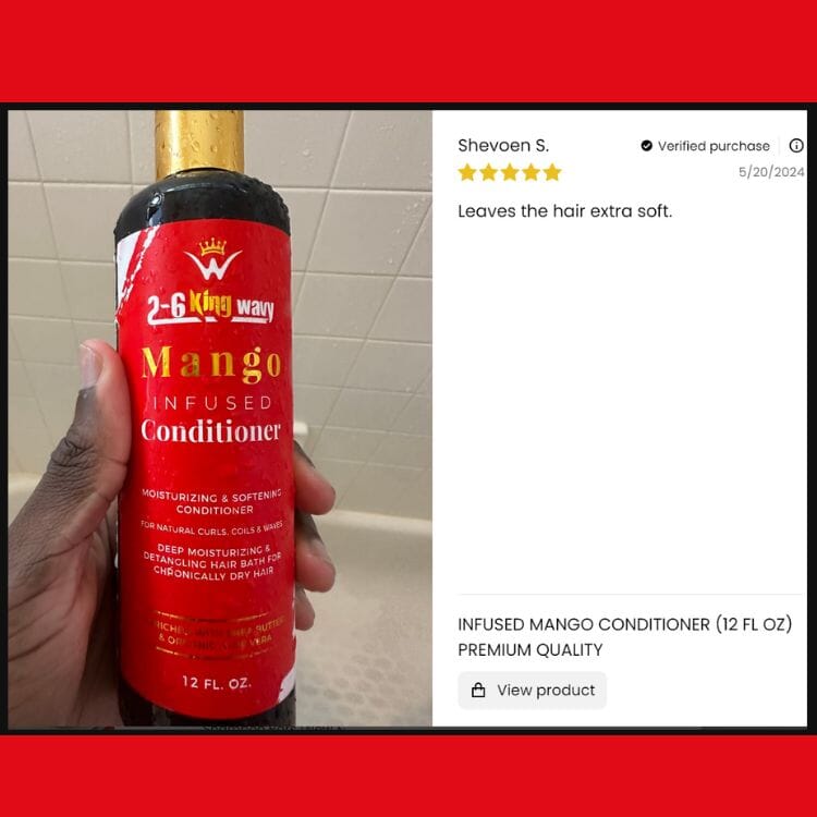 Infused Mango Conditioner (12 FL OZ) Premium Quality