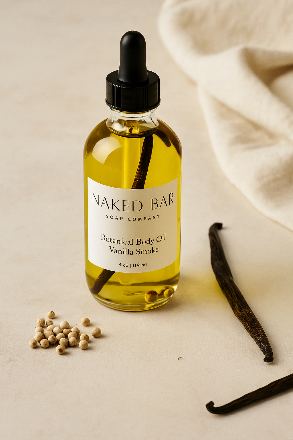 Vanilla Smoke Body Oil