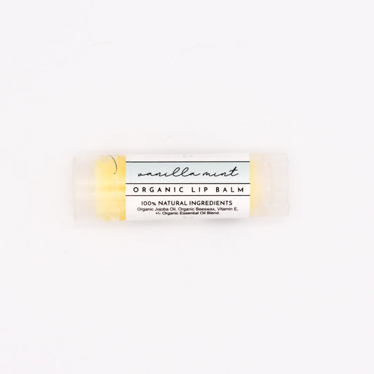 Vanilla Mint Organic Lip Balm