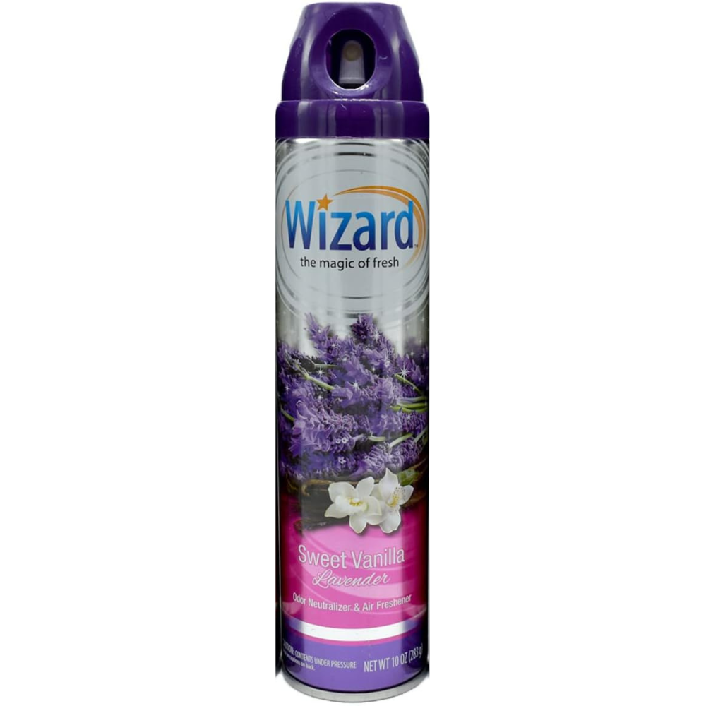 Wizard Air Freshener Spray – Sweet Vanilla (10oz)