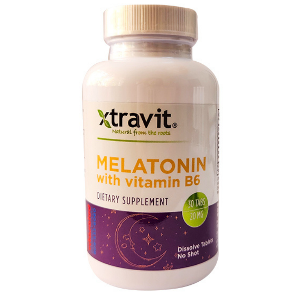 Xtravit Melatonin with Vitamin B6 Tablets (30 ct)