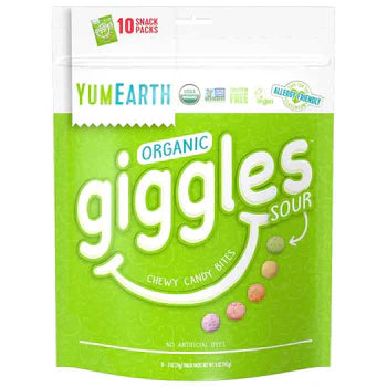 YumEarth Sour Gummy Candy Bites - 5 oz Pack of 6
