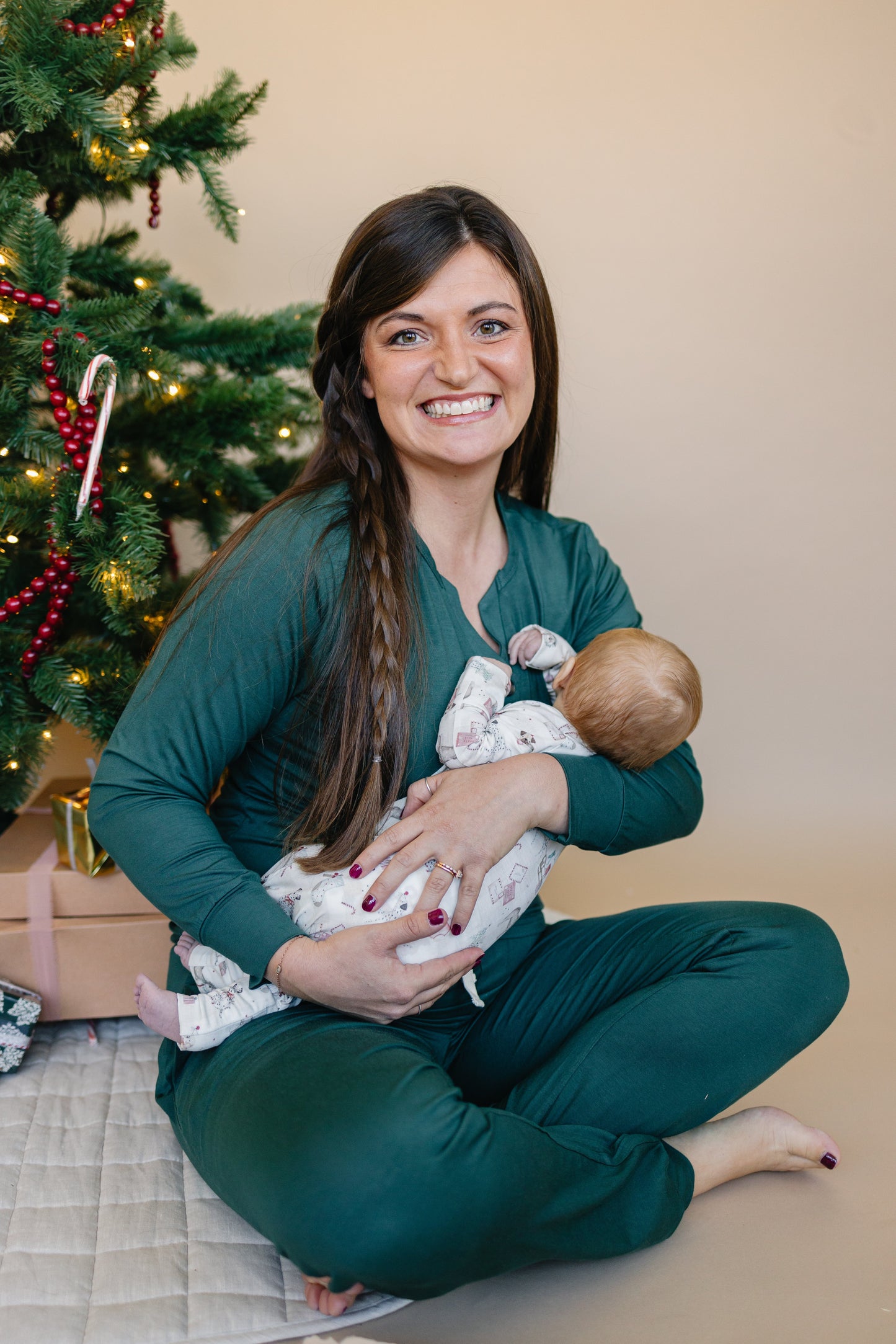 Santa Paws Bamboo Zippy Pajamas
