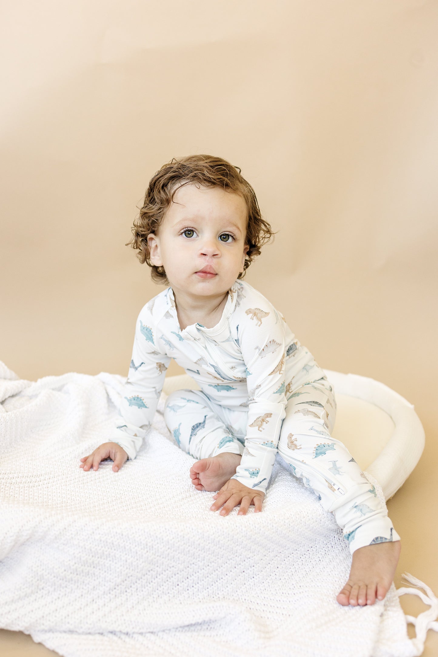 Snugglesaurus Bamboo Zippy Pajamas