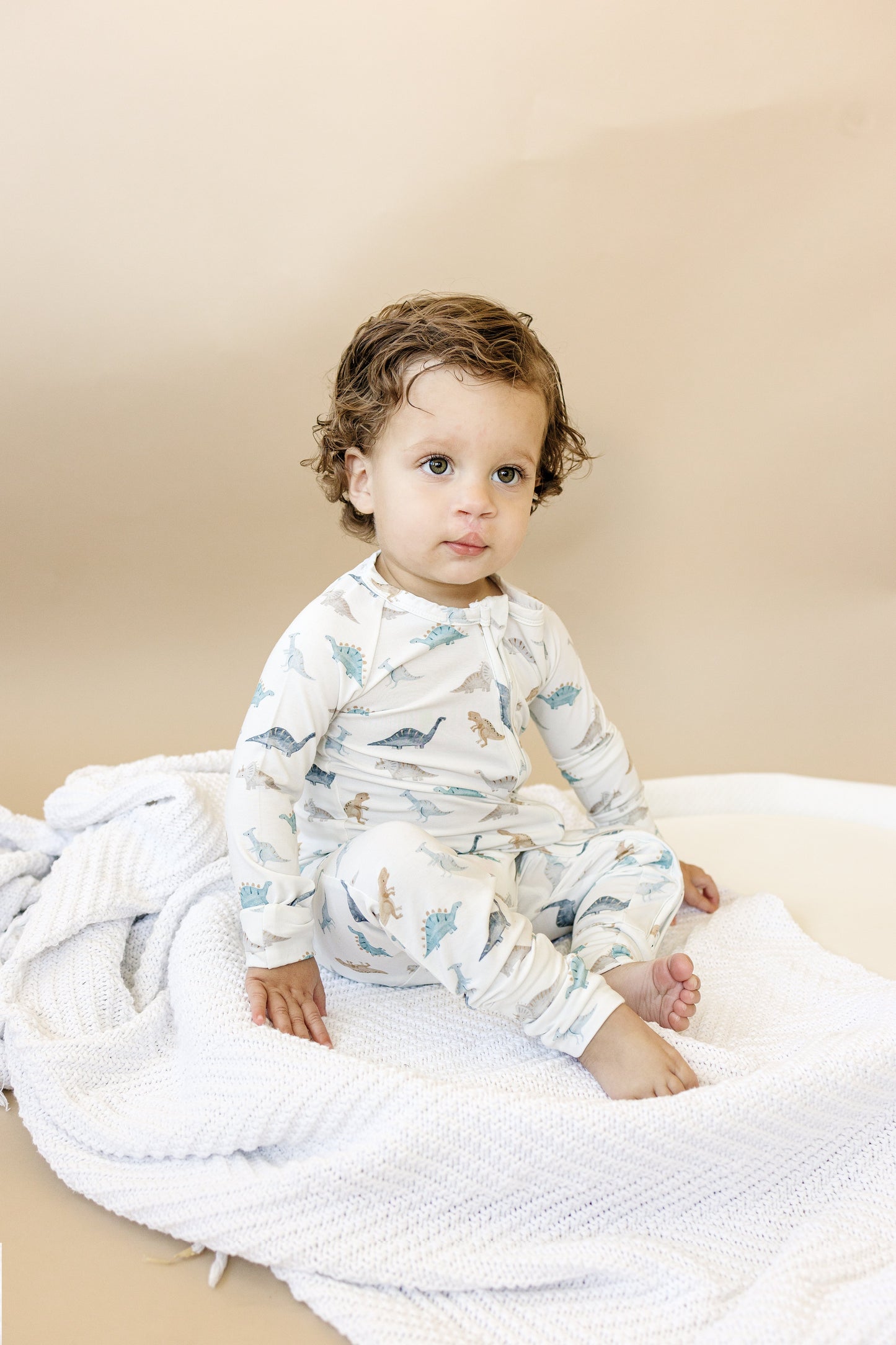 Snugglesaurus Bamboo Zippy Pajamas