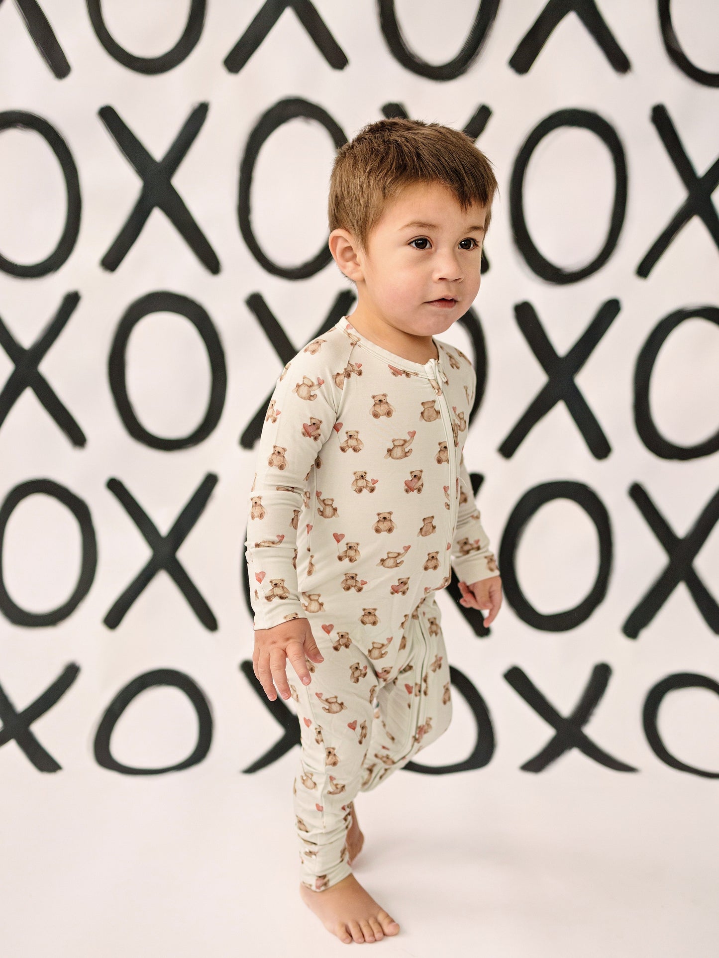 Teddy-Gram Bamboo Zippy Pajamas