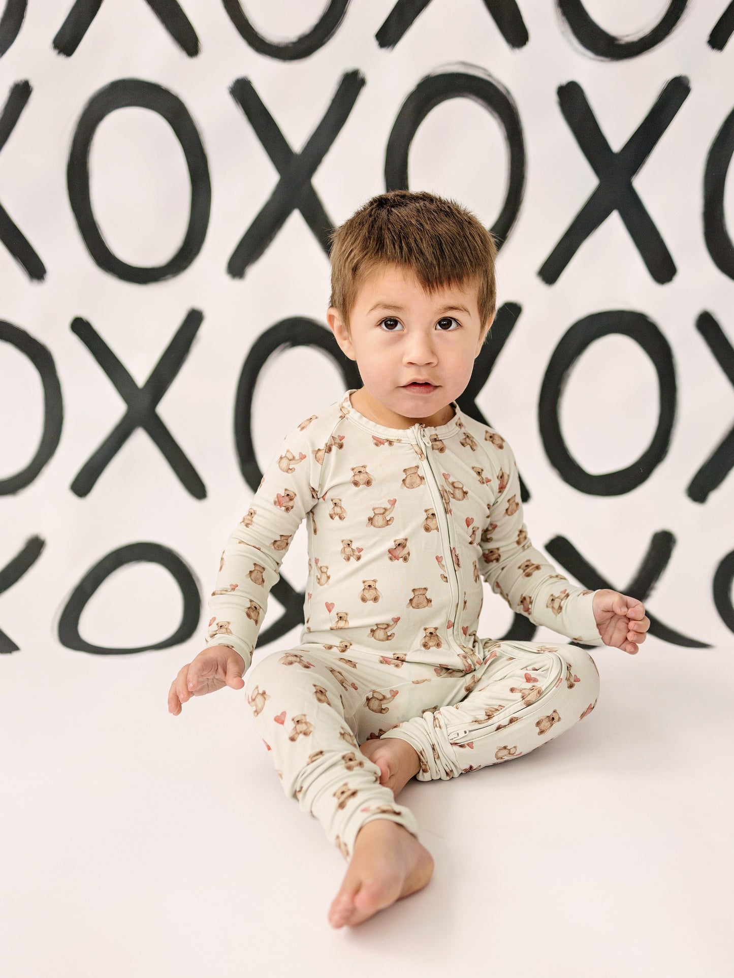 Teddy-Gram Bamboo Zippy Pajamas