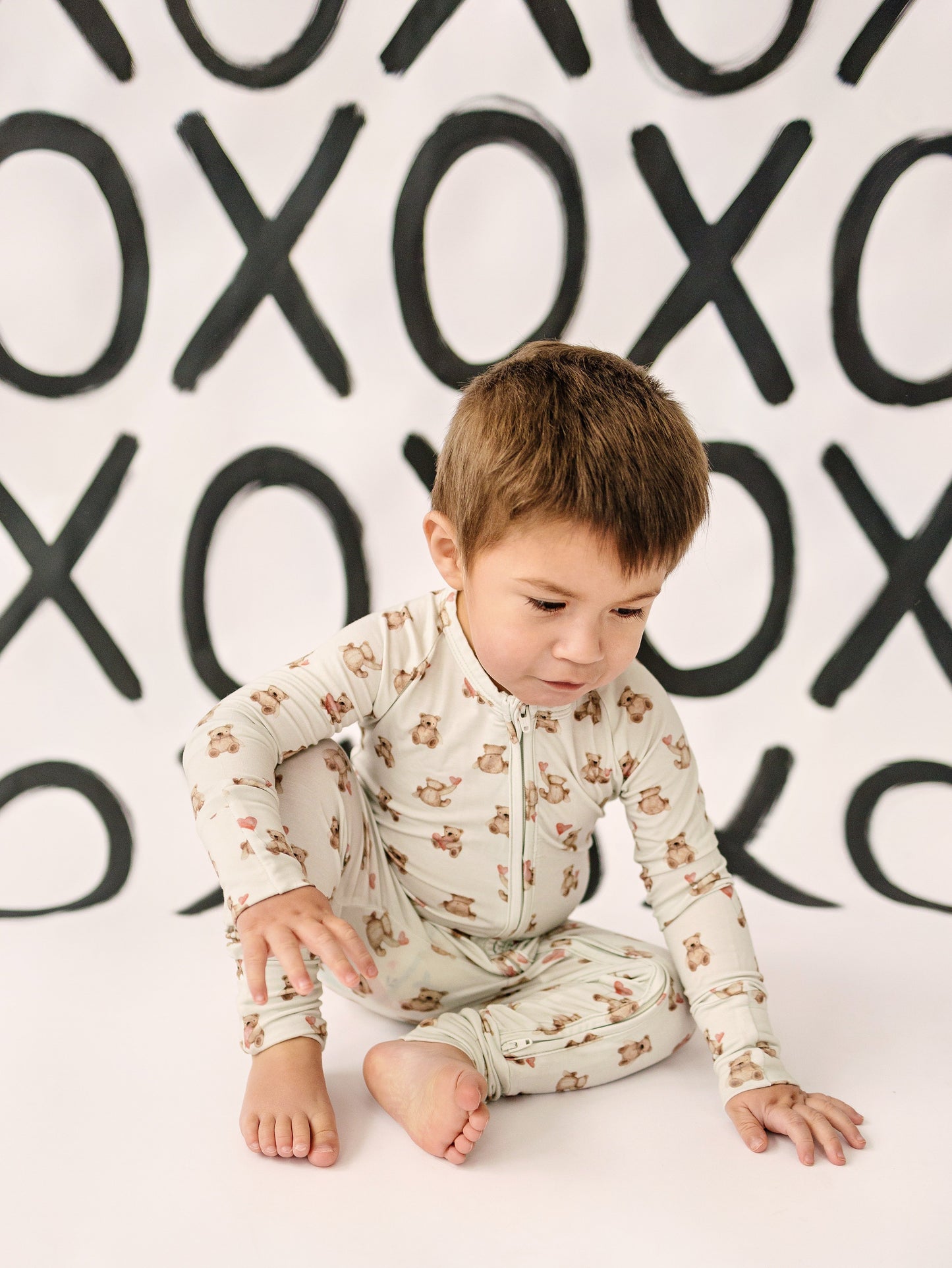 Teddy-Gram Bamboo Zippy Pajamas