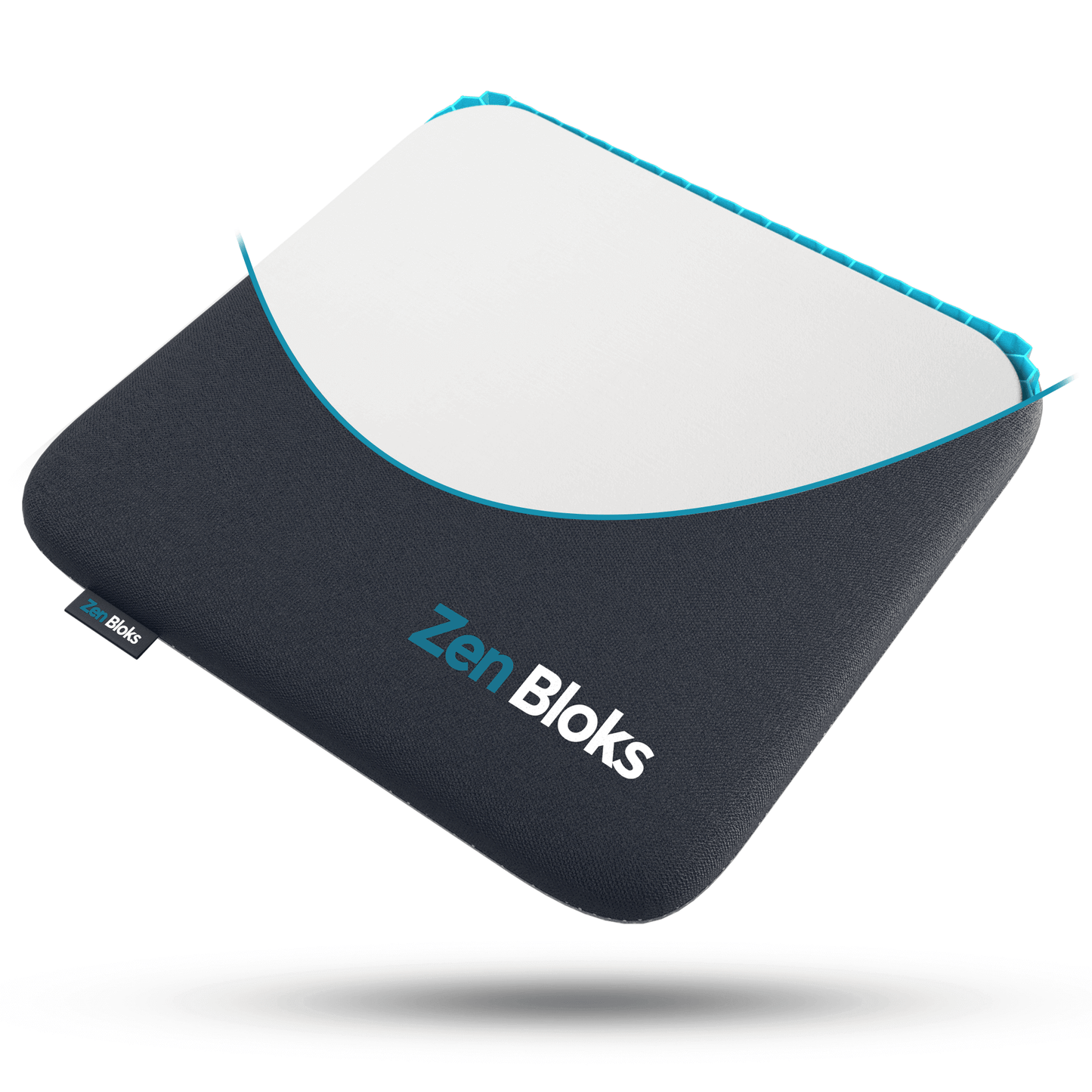 ZenBloks XL Gel Seat Cushion – Sitting Comfort for Office, Car, Truck, and Gaming Chairs