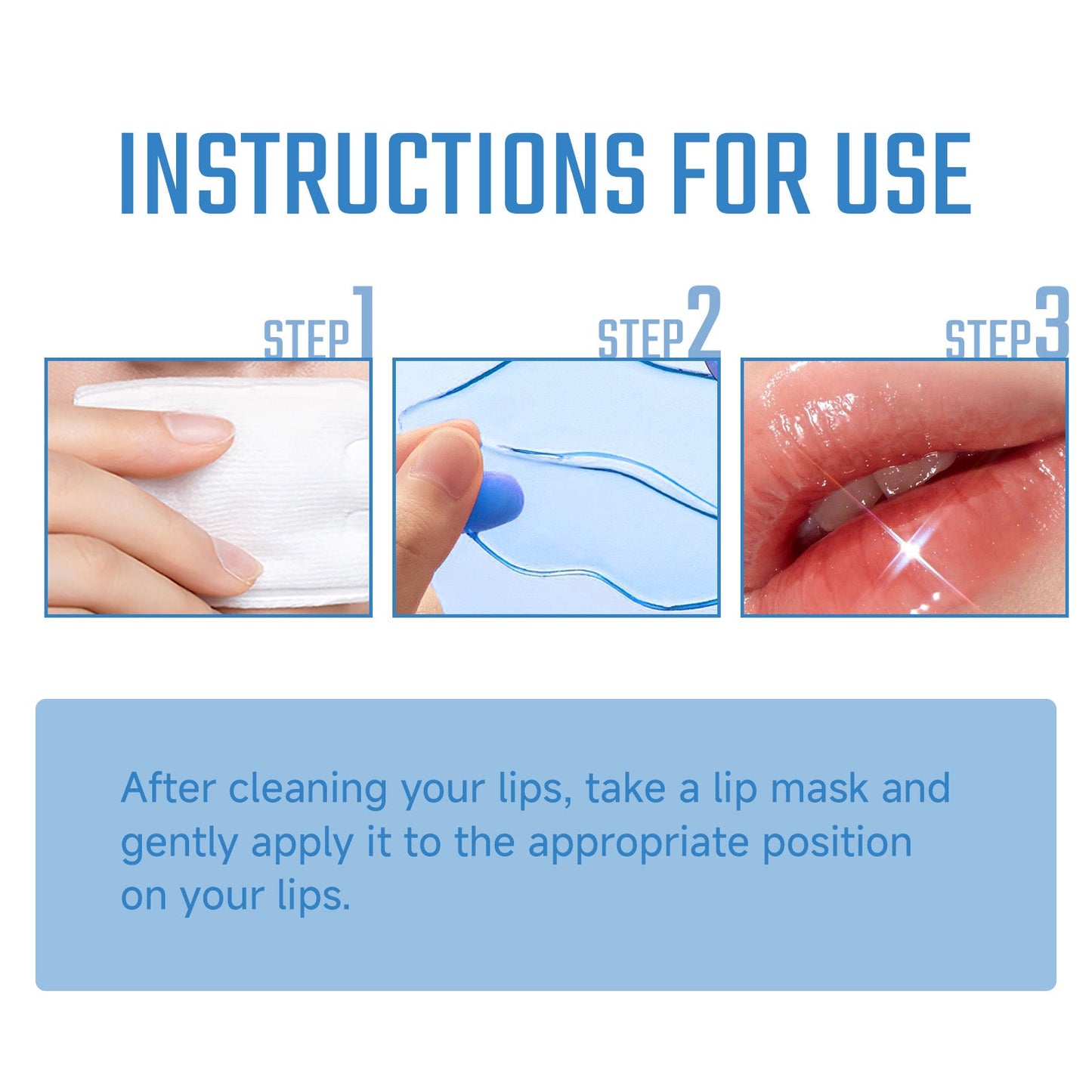 Eelhoe Collagen Lip Mask For Lip Protection Against Dry Cracks Fade Lip Lines And Dead Skin Moisture Lip Mask