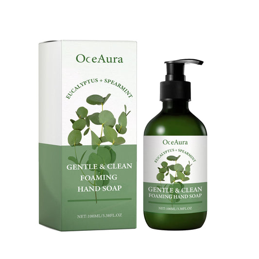OceAura Gentle Clean Foaming Hand Soap, Gentle Cleansing Decontamination Moisturizing Skin Cleansing Skin