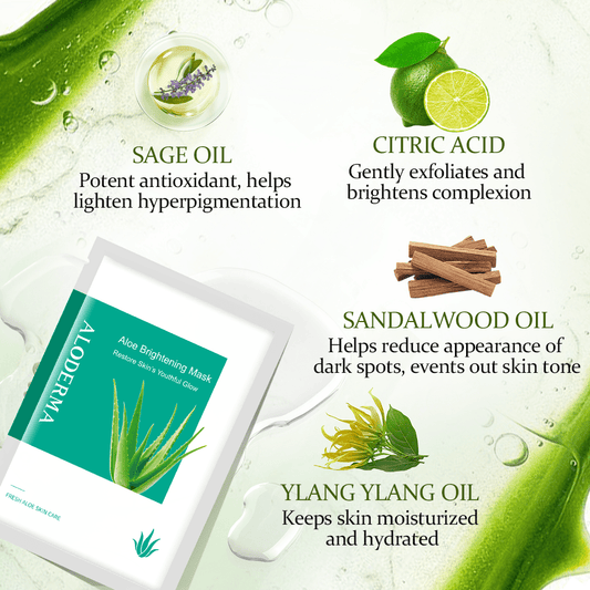 Aloe Brightening Mask (Box of 5)