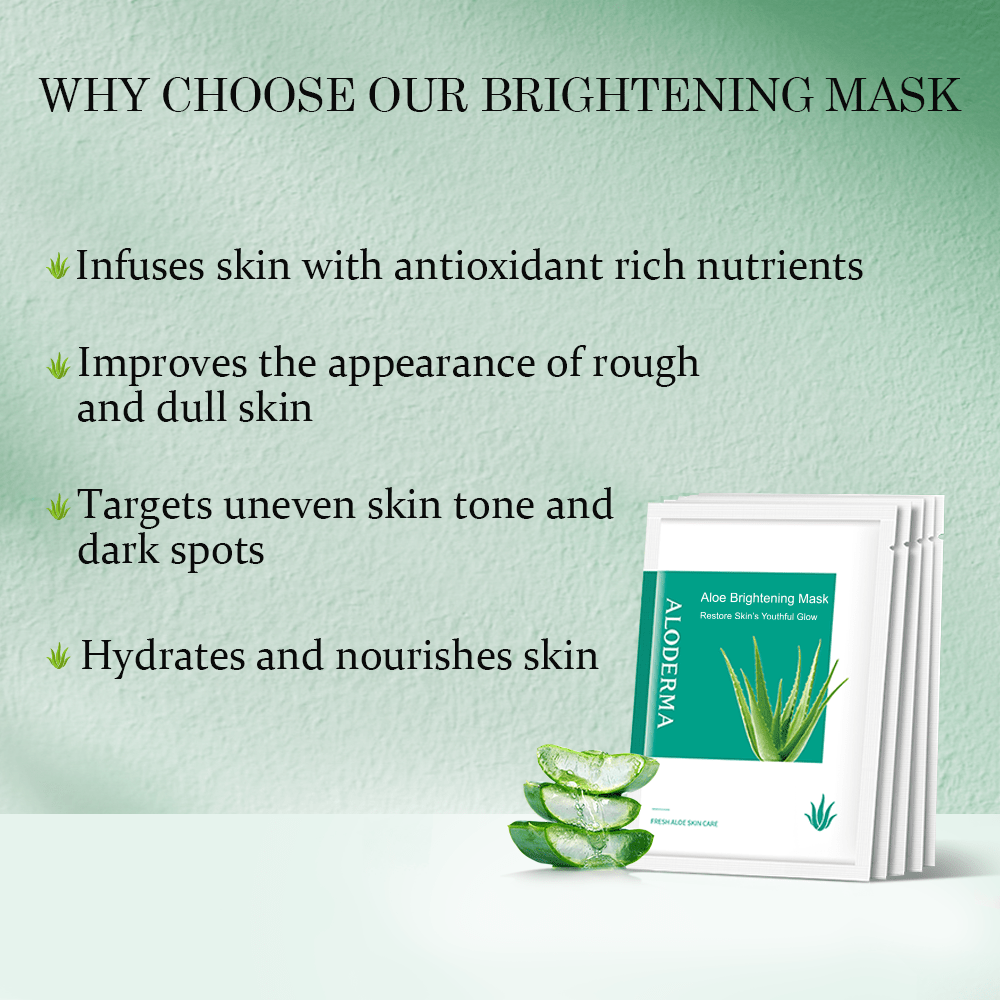 Aloe Brightening Mask (Box of 5)