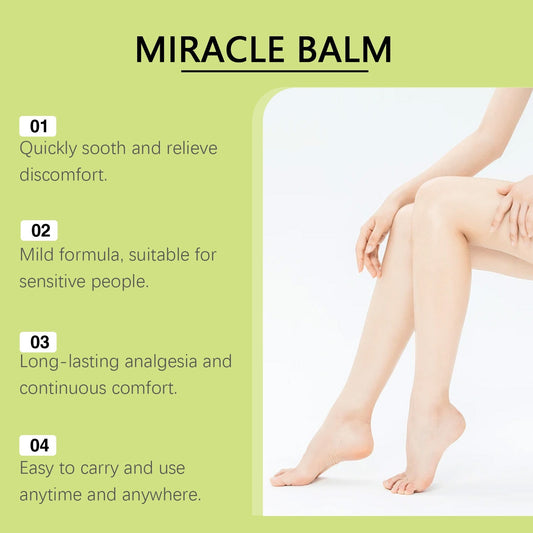 Ximonth Leg Balm Gentle Care, Relieves Leg Discomfort, Massages Daily Topical Balm