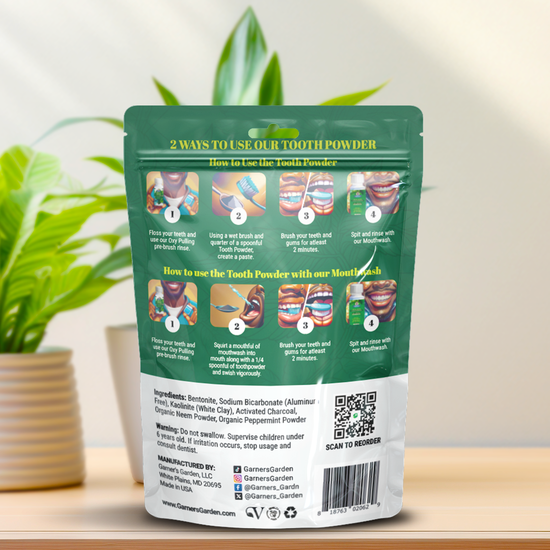 Tooth Powder | Fluoride Free | 100% Natural