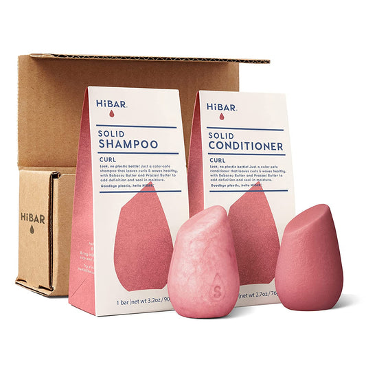 Hibar Solid Curl Shampoo Bar 3.2 Oz