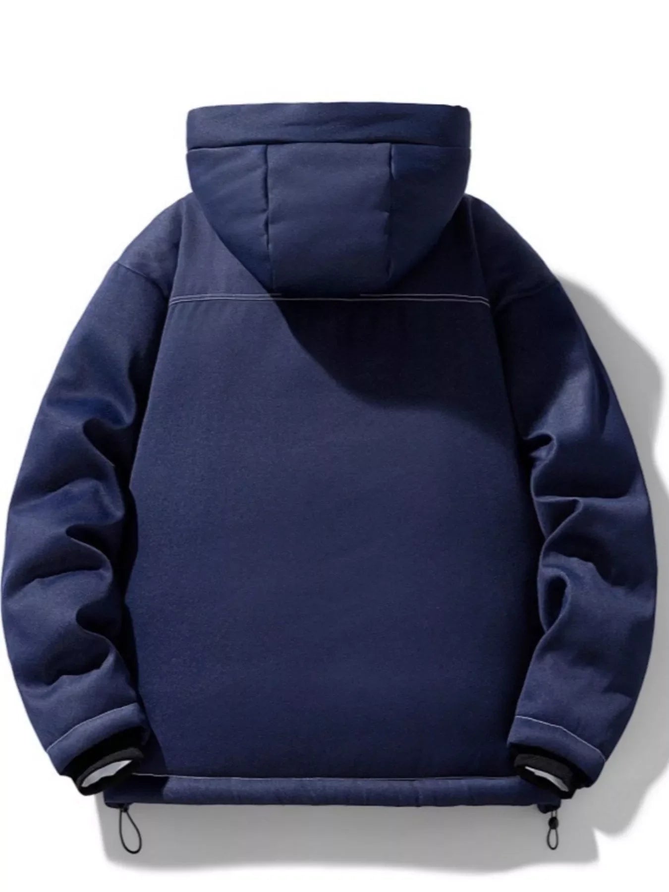 Men's Plus Size Warm Padded Hooded Puffer Jacket