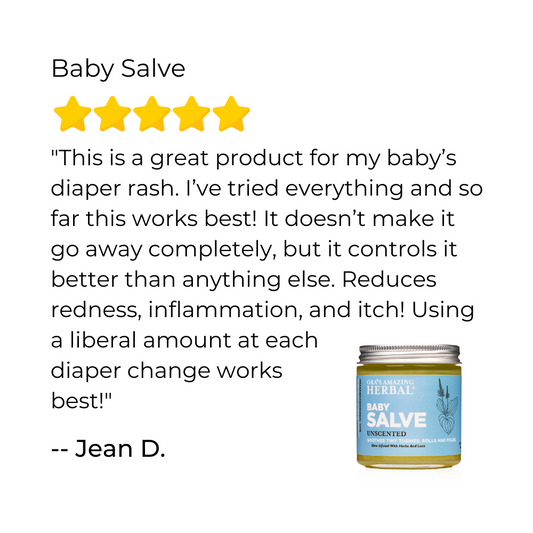 Baby Salve, Diaper Rash Ointment