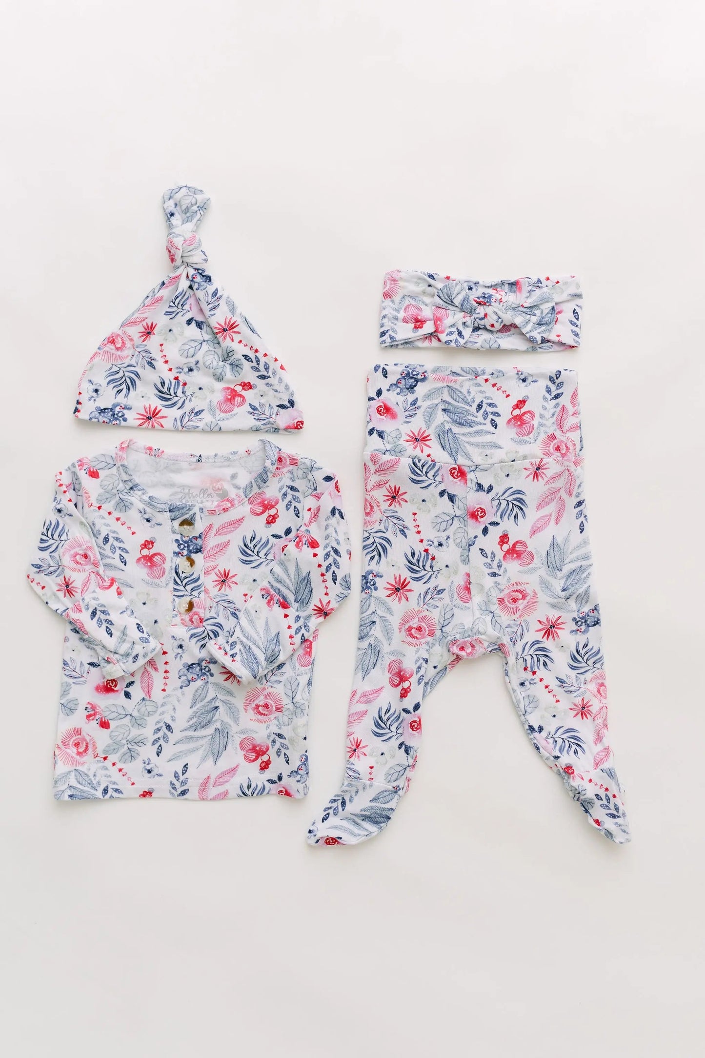 Newborn Outfit, Baby Outfit, Baby Girl Coming Home Outfit - Bloom