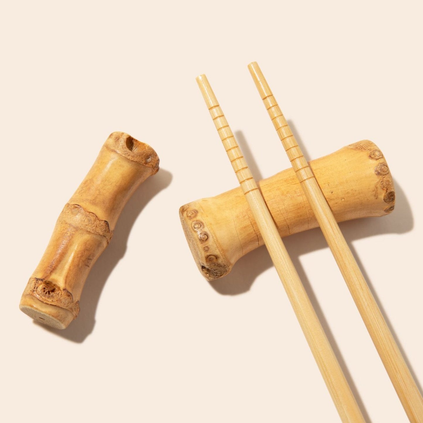 Bamboo Root Chopstick Rest | Handcrafted