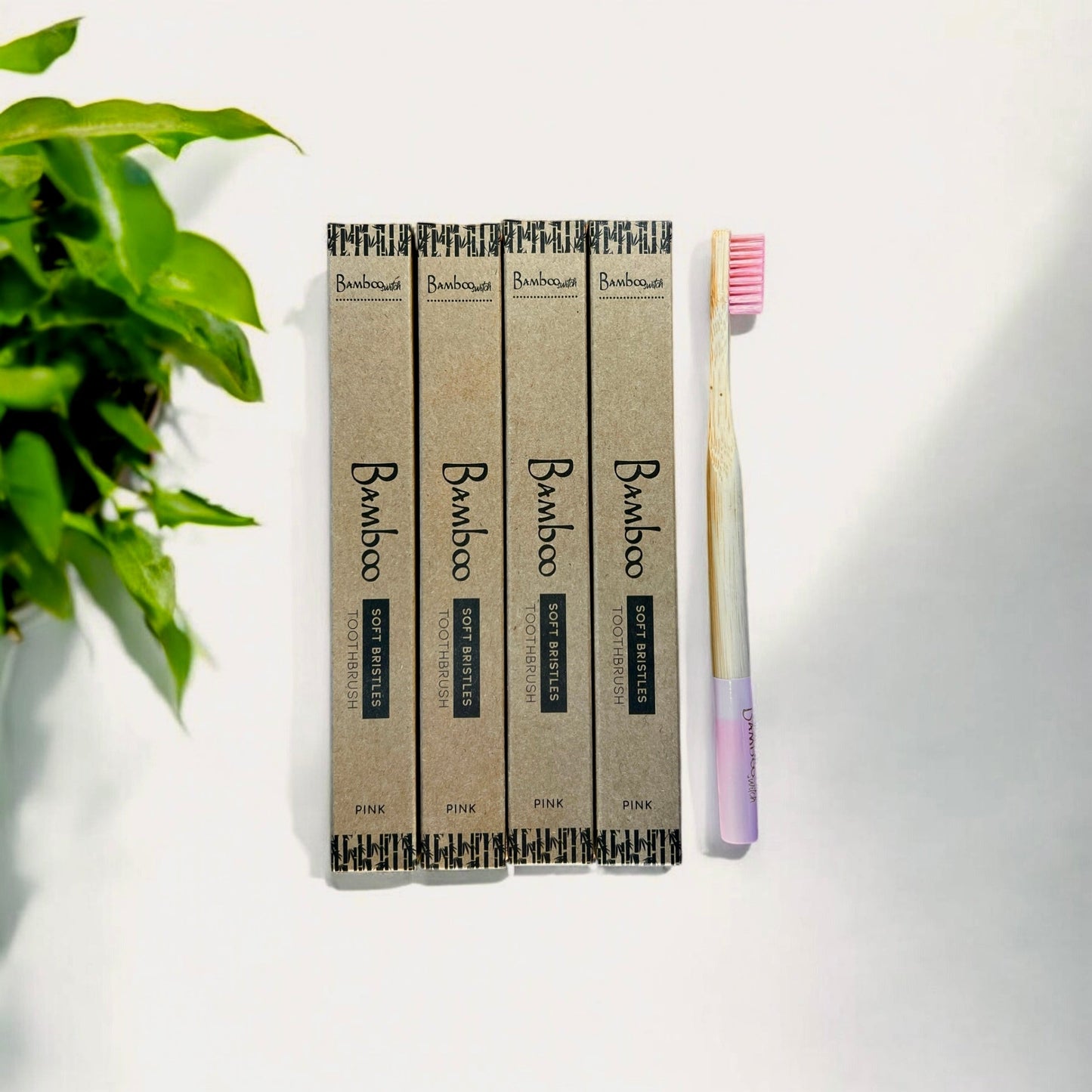 Bamboo Toothbrush | Round Handle