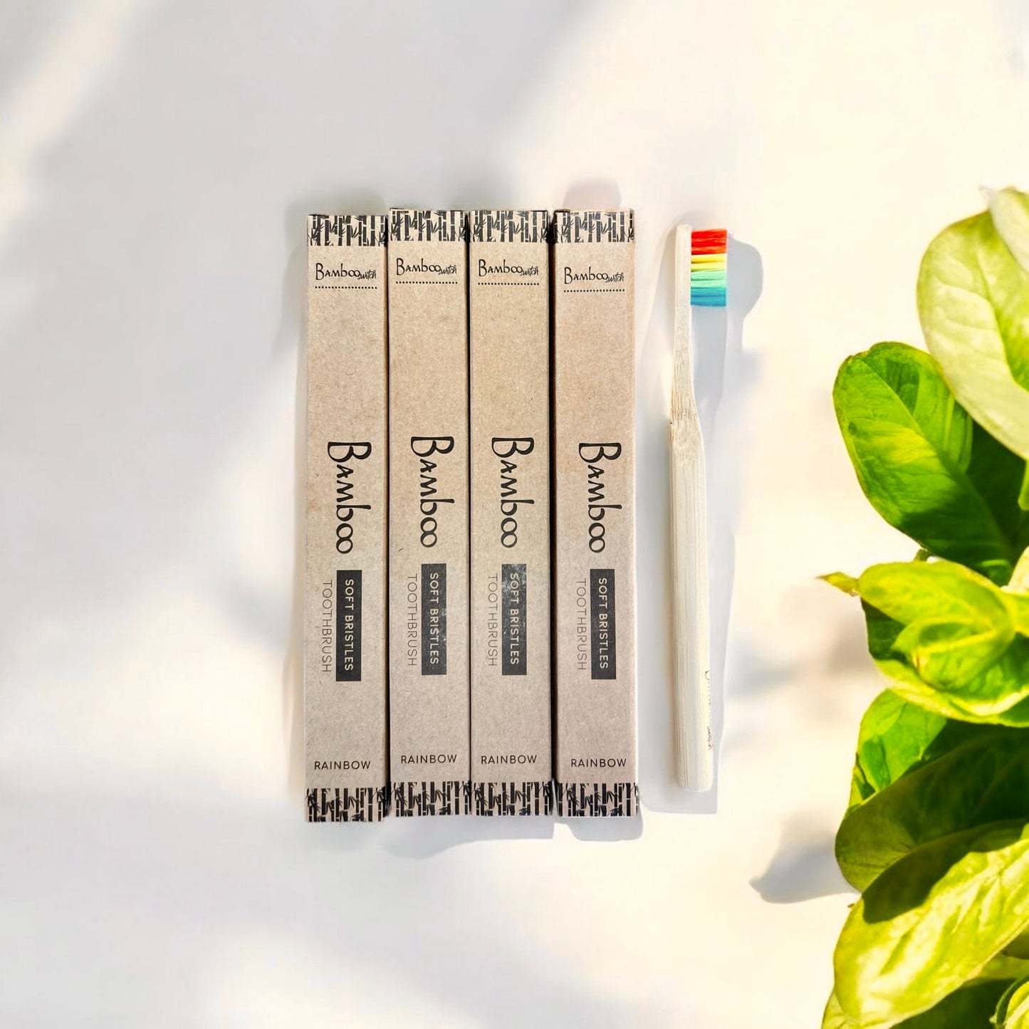 Bamboo Toothbrush | Round Handle