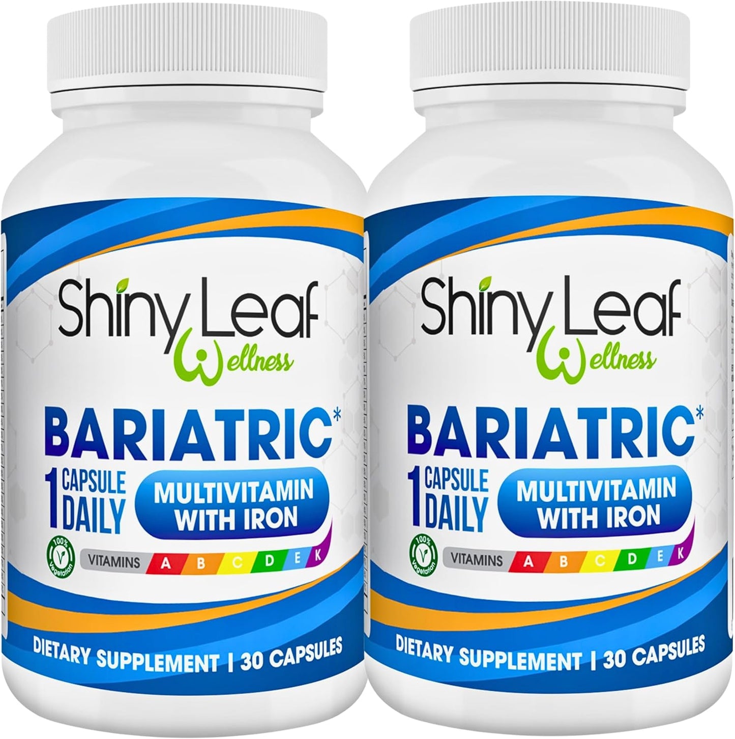 Methylated Bariatric Multivitamins with 45mg Iron 1 capsule a day
