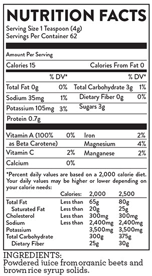 Beetmax - Beet Juice Powder