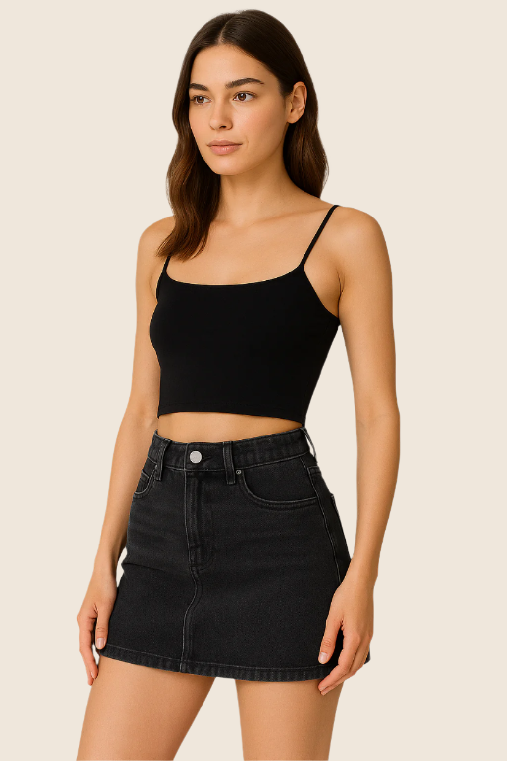 Rebel Denim Skirt