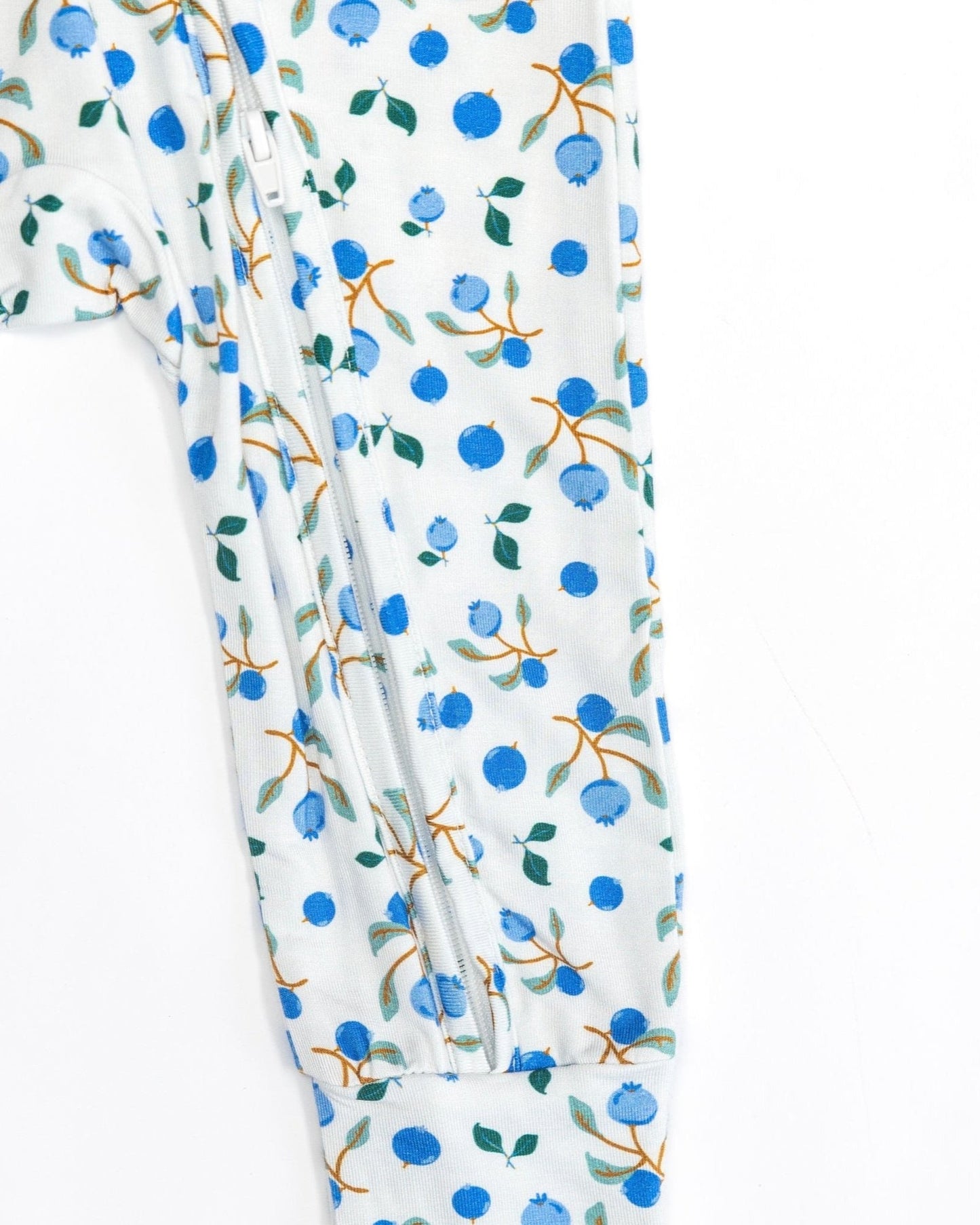 Blueberry Romper Bamboo Pajamas