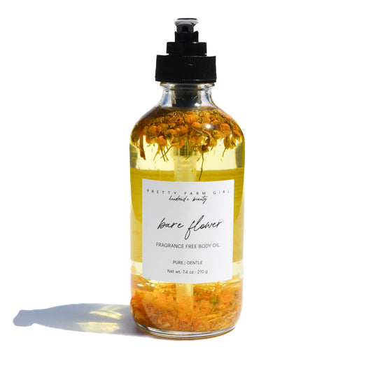 Bare Flower Fragrance-Free Body Oil