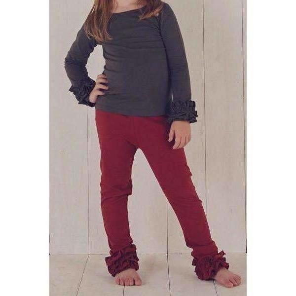 Girls Ruffled Icing Pants