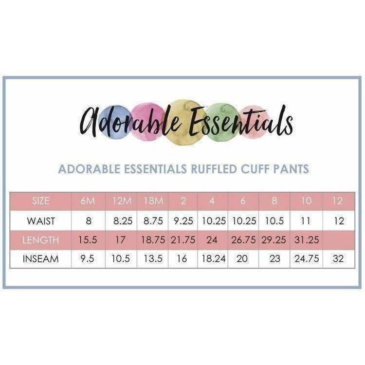 Girls Ruffled Icing Pants