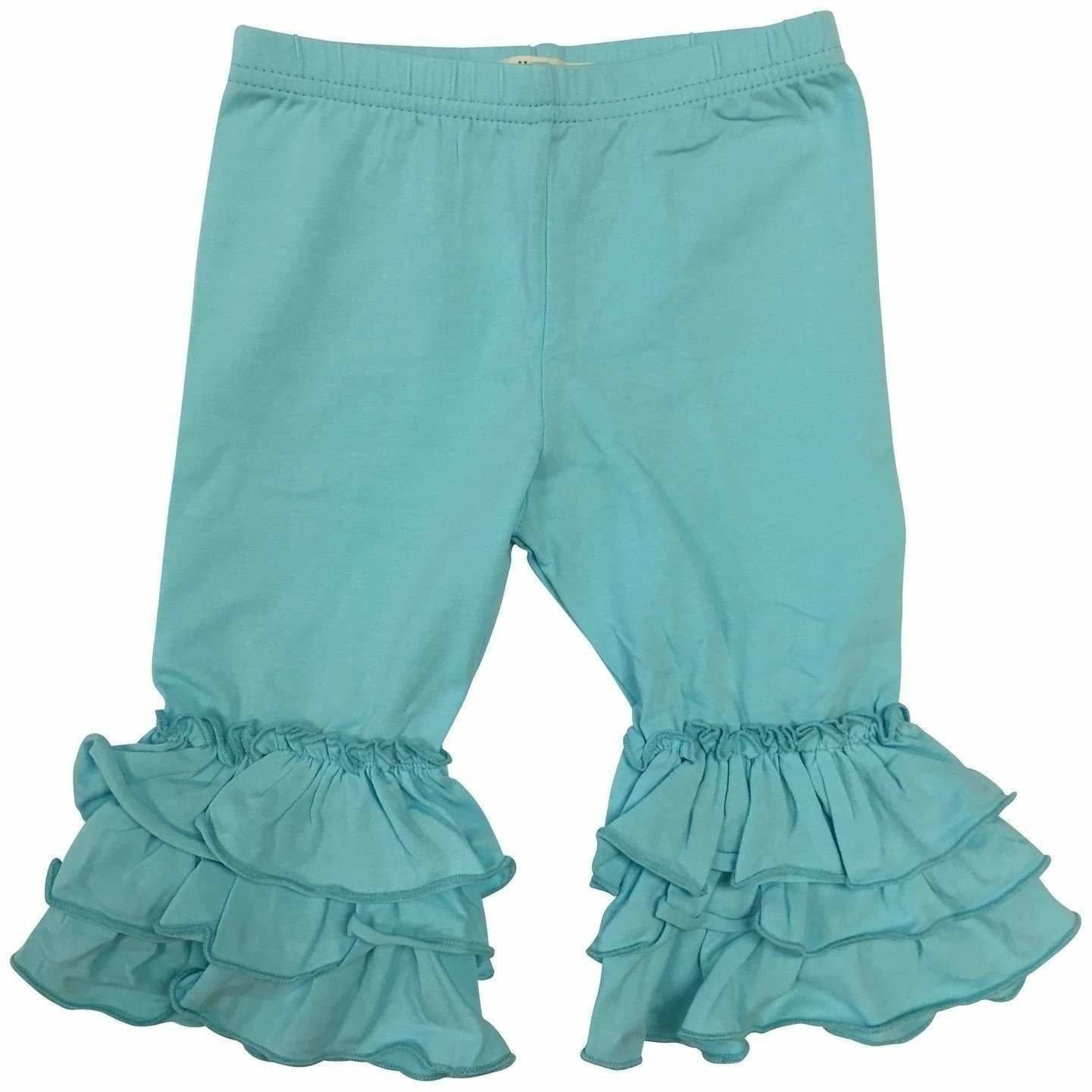 Triple Ruffle Capri
