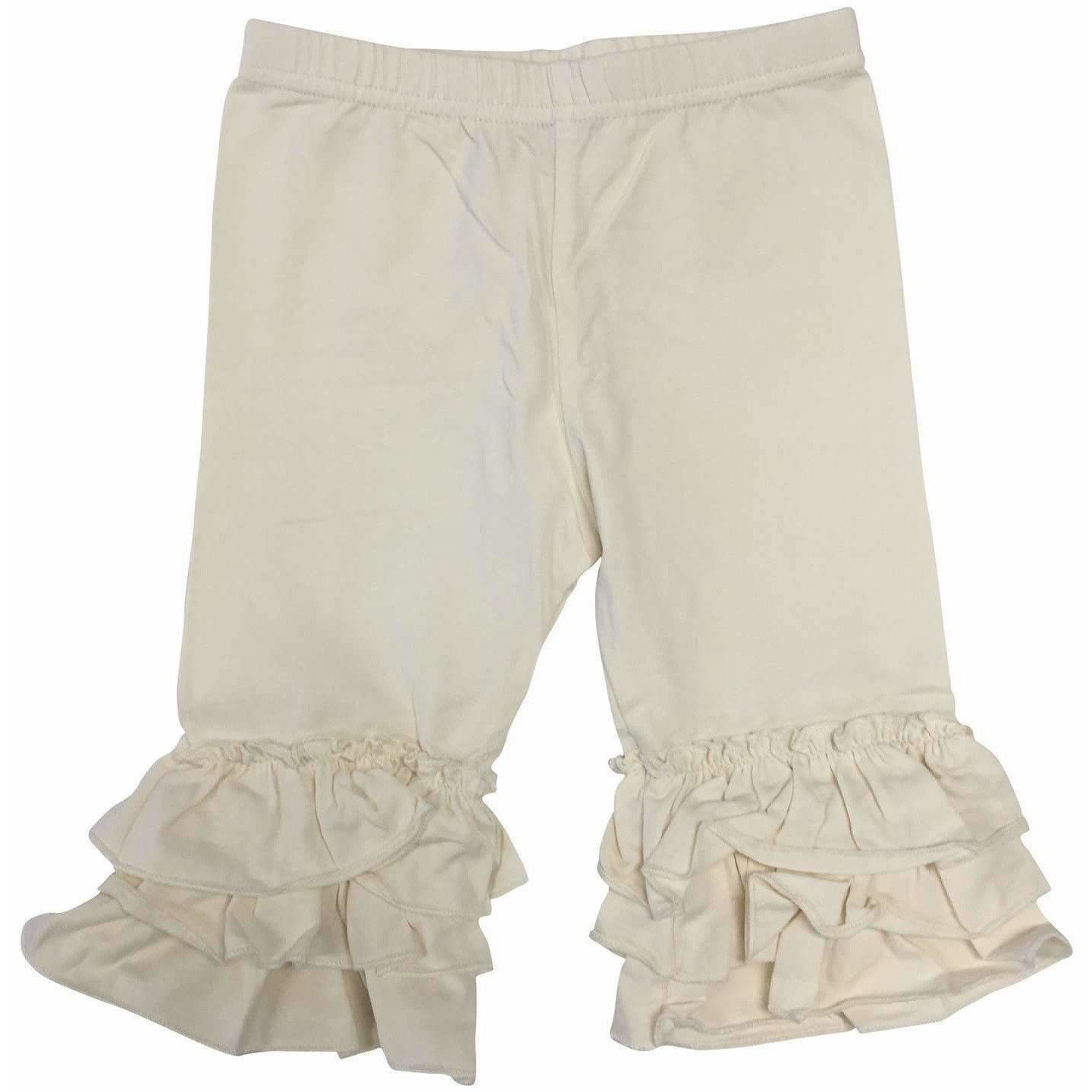 Triple Ruffle Capri