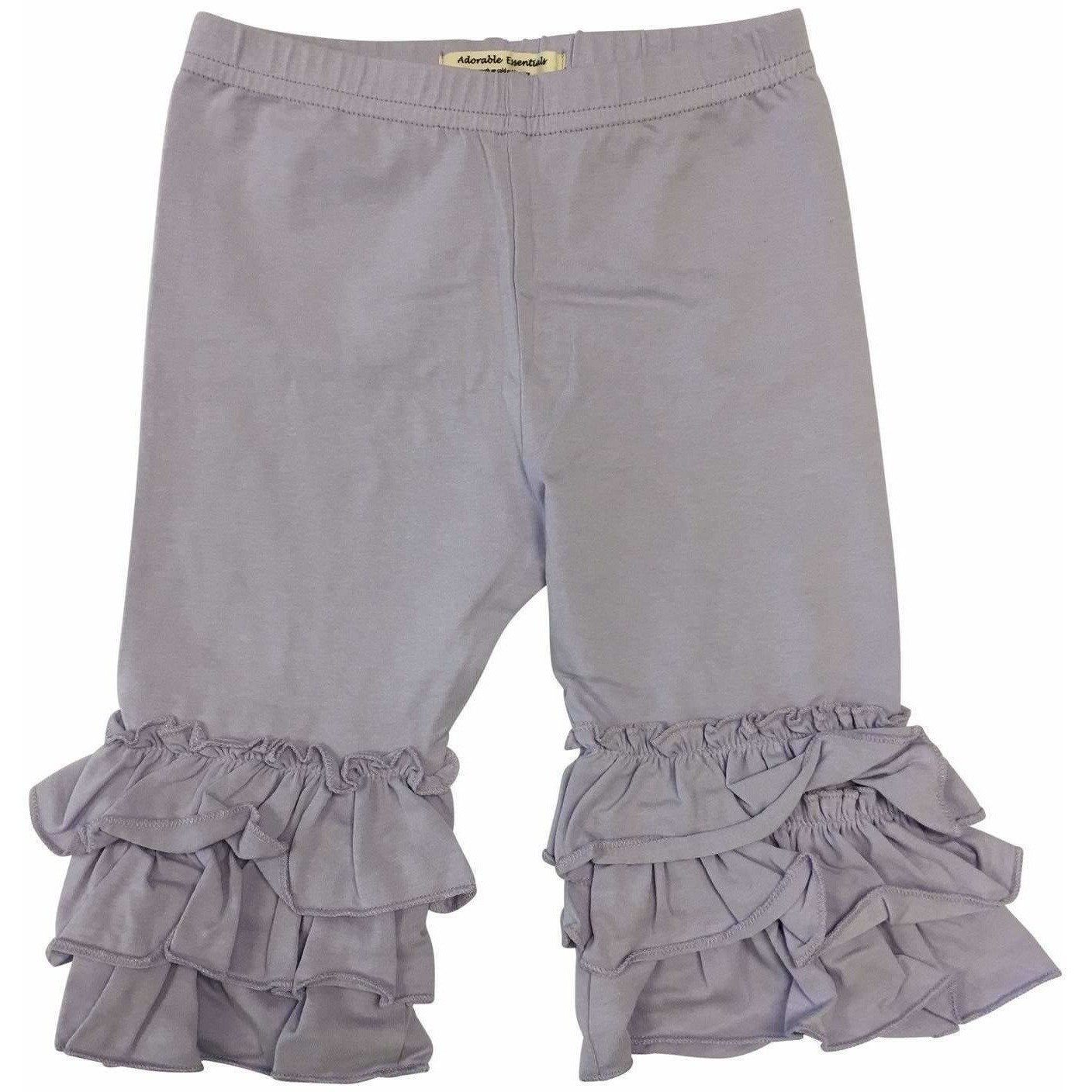 Triple Ruffle Capri