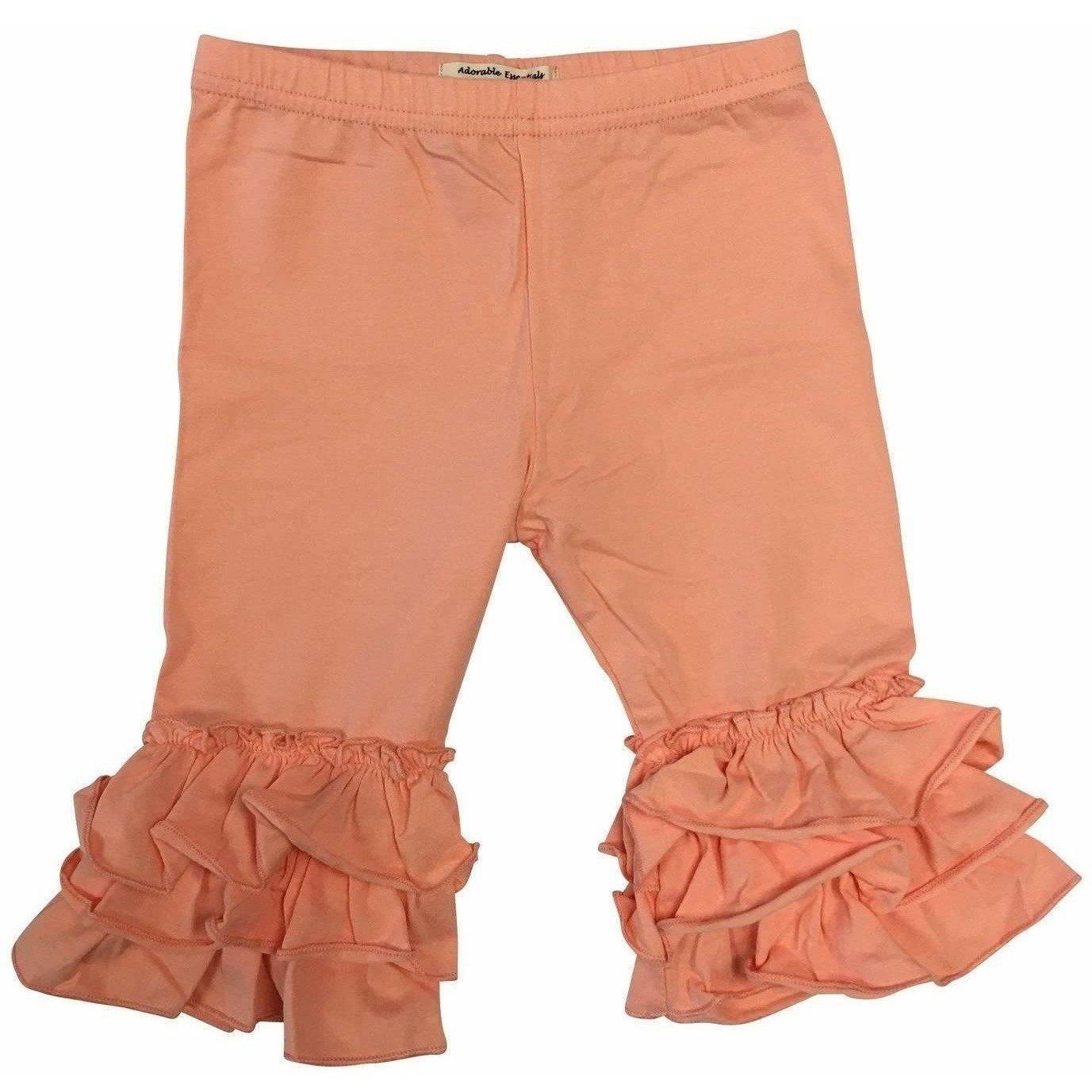 Triple Ruffle Capri