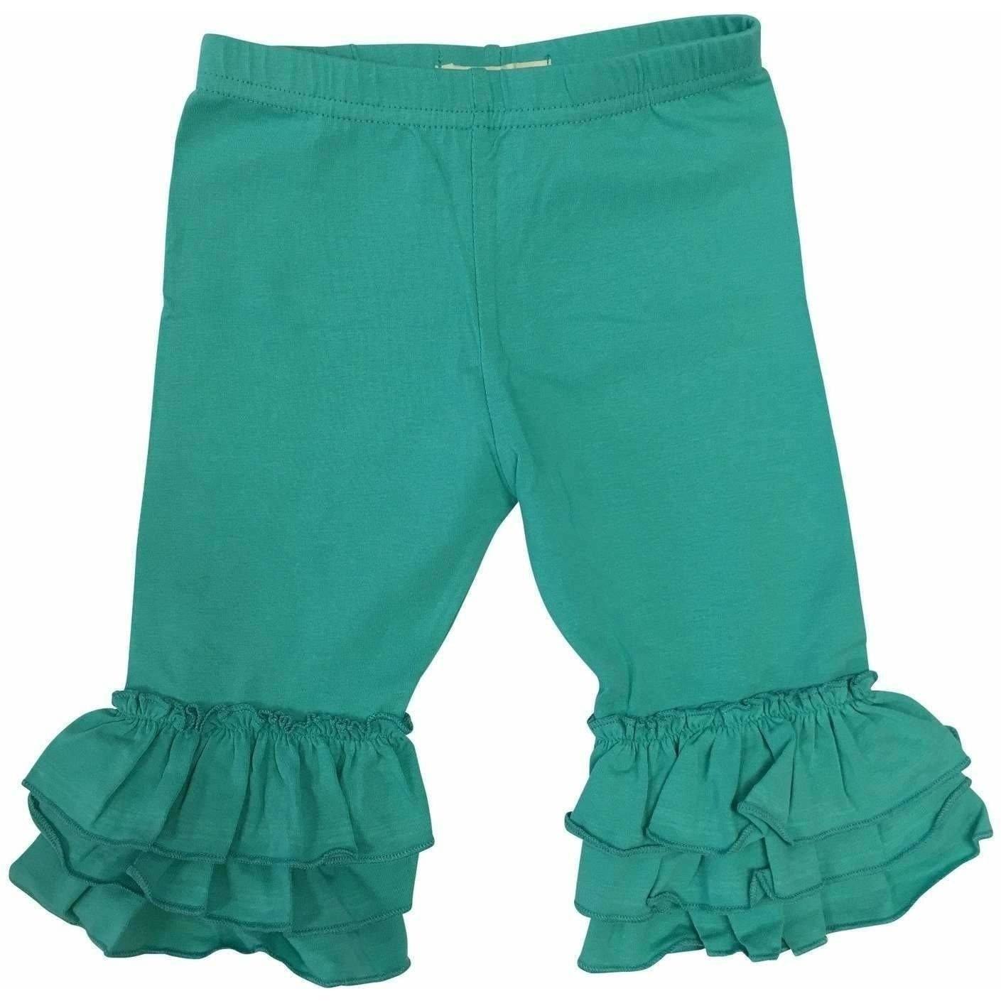 Triple Ruffle Capri