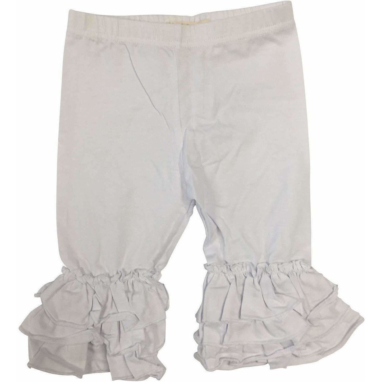 Triple Ruffle Capri