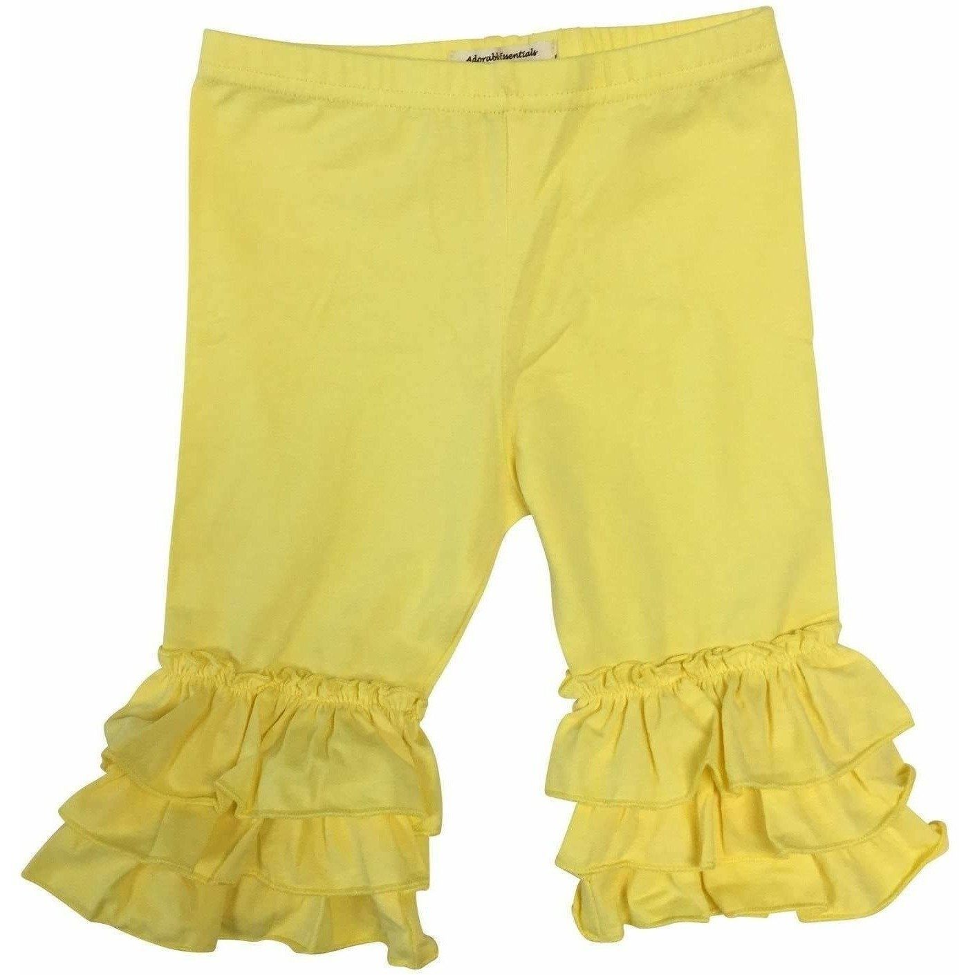 Triple Ruffle Capri